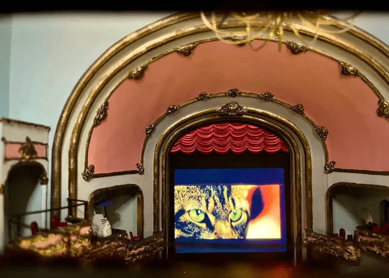 A scene from a 1970s Canadian television drama being filmed on location.